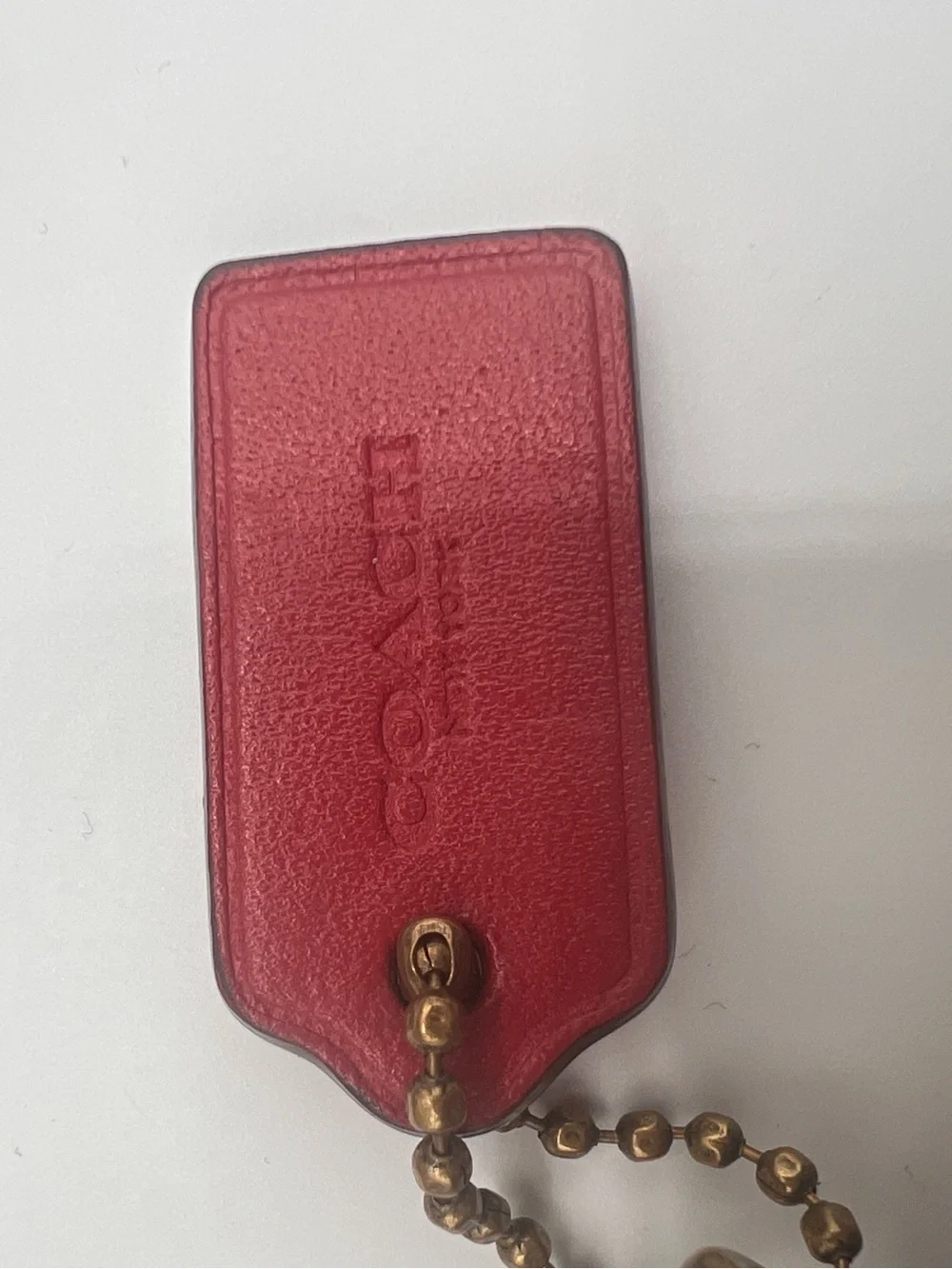 Coach Signature Apple Print Brown Pouch